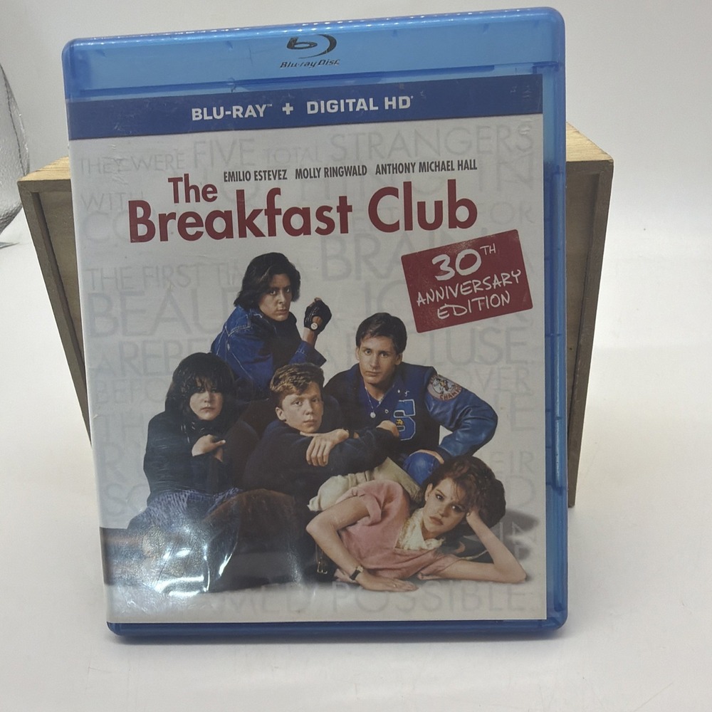 The Breakfast Club 30th Anniversary Edition Blu-ray Movie 1985 Universal Studios